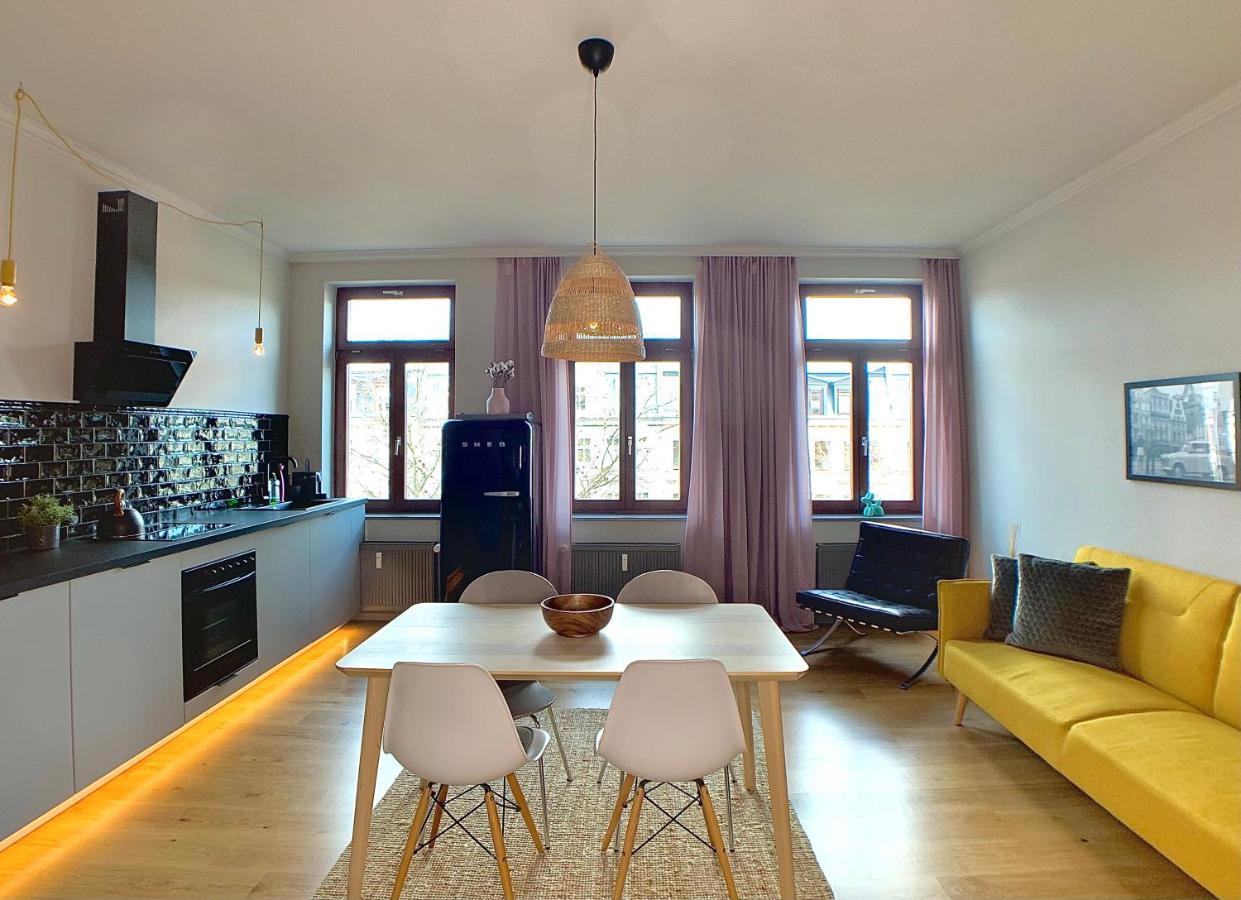 Cosy And Modern In Vibrant West Leipzig Apartment Bagian luar foto